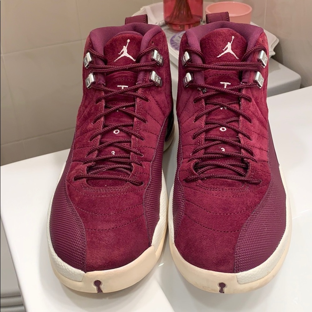 Purple suede air Jordan 12z